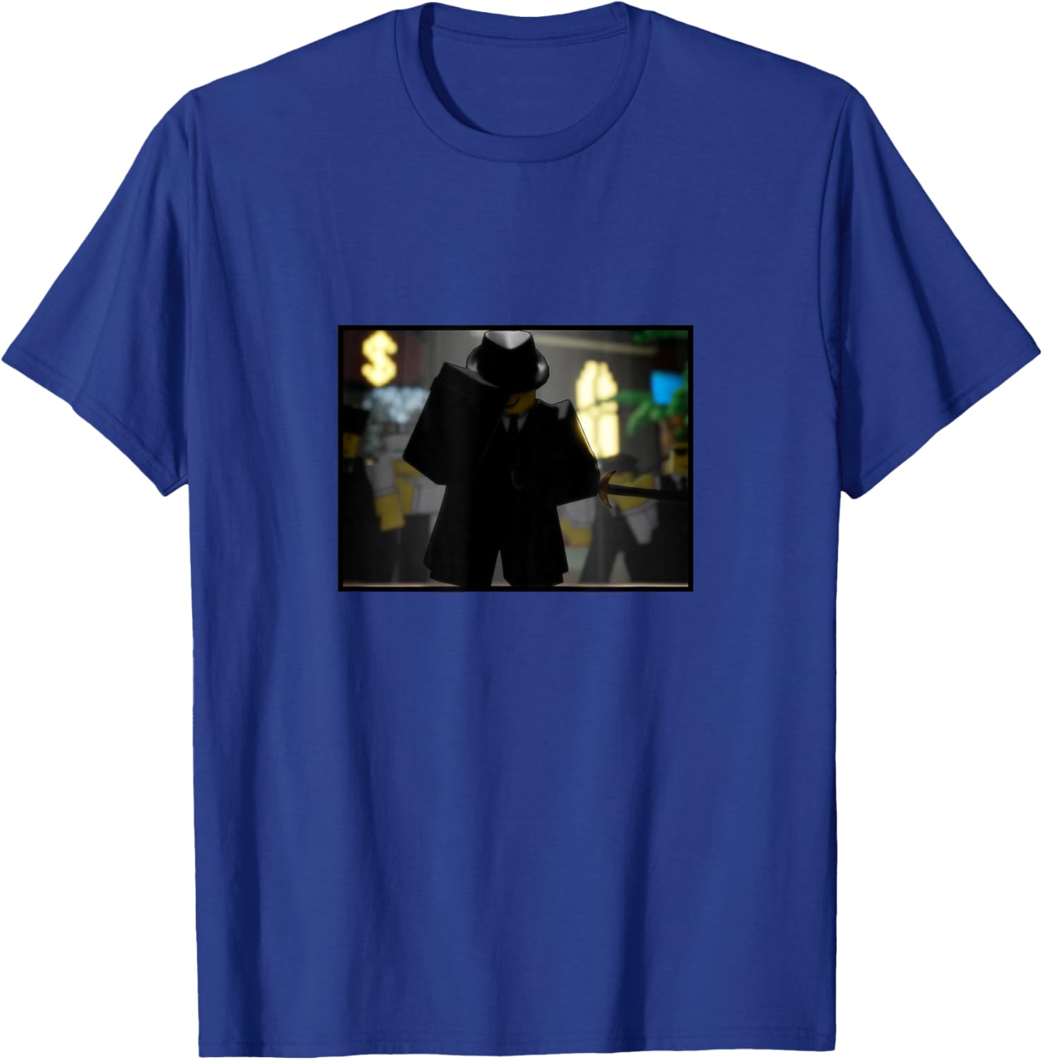 Mafioso Forsaken Design T-Shirt - T-Shirt | Royal