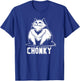 Chonk Fat and hairy cat cats kittens dad Graphic mom funny T-Shirt - T-Shirt | Royal