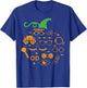 Optometry Symbols Pumpkin Shape Autumn Halloween Optometrist T-Shirt - T-Shirt | Royal
