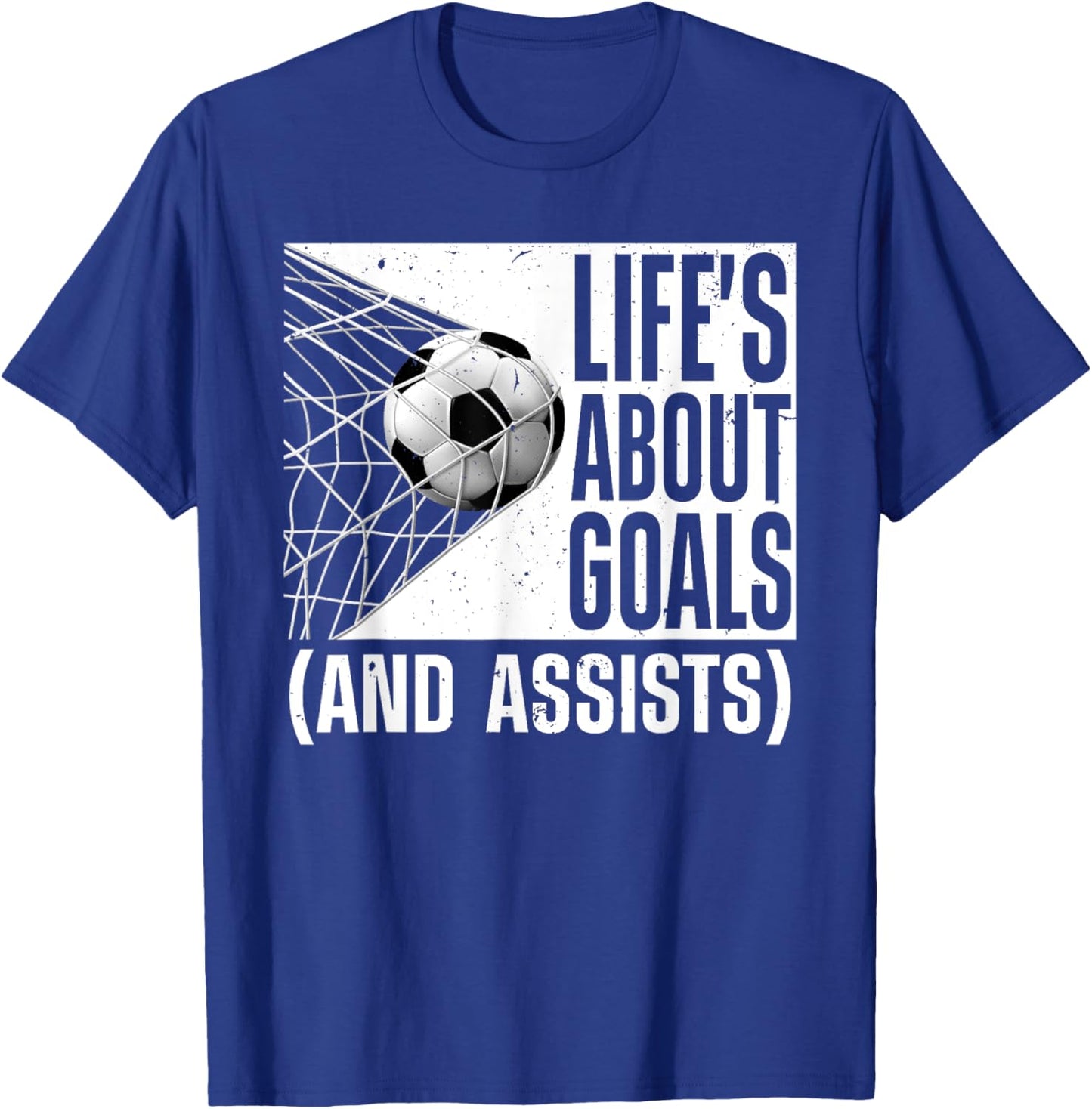 Cool Soccer Art Women Soccer Lovers Soccer Player T-Shirt - T-Shirt | Royal