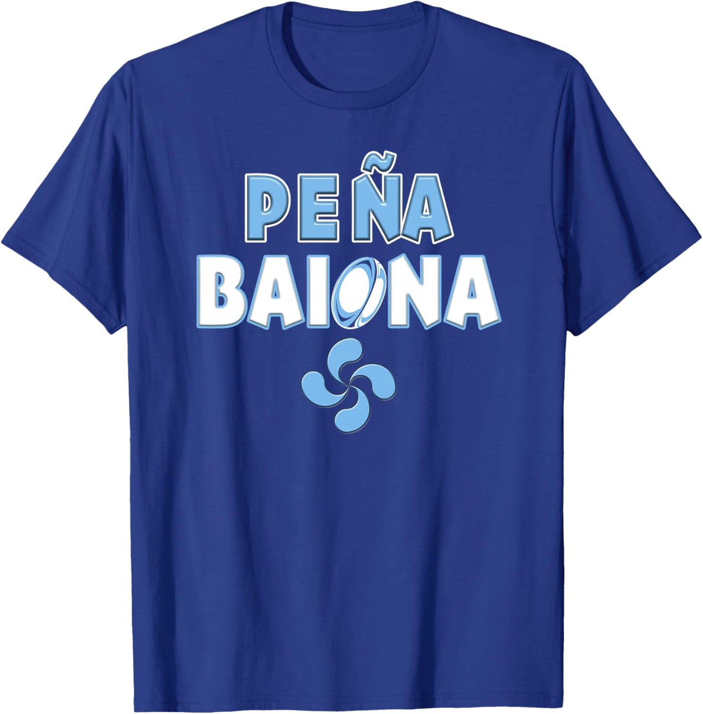 l'esprit du Rugby Bayonnais Pays Basque Supporter Famille Haut de Gamme T-Shirt - T-Shirt | Royal