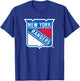 New York Rangers Icon Officially Licensed T-Shirt - T-Shirt | Royal
