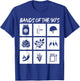 Bands of The 90s Rock Music Lover Heavy Metal Rock N Roll T-Shirt - T-Shirt | Royal