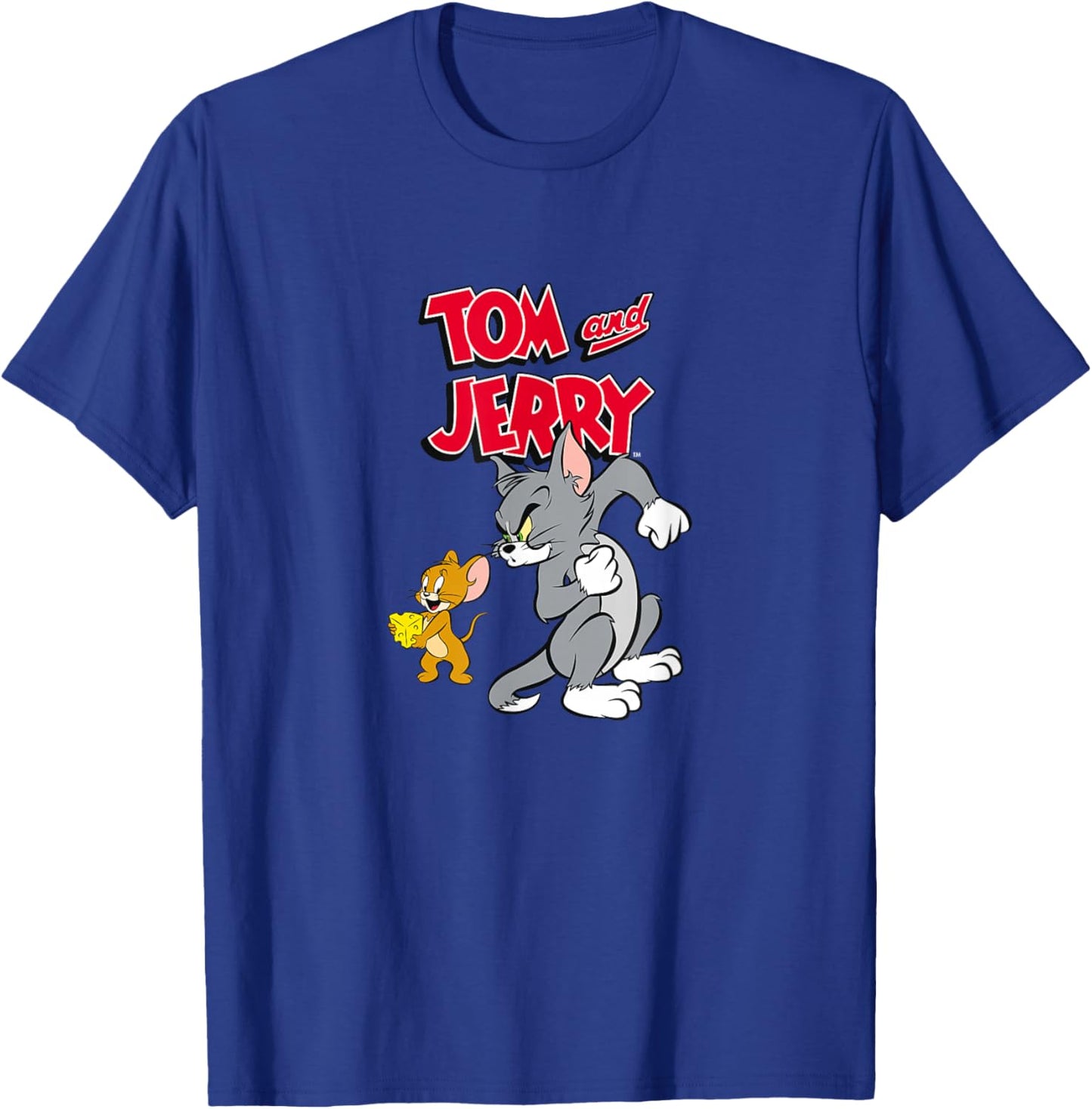 Tom and Jerry Cartoon Animation Comedy Sabotage PAPL2552 T-Shirt - T-Shirt | Royal