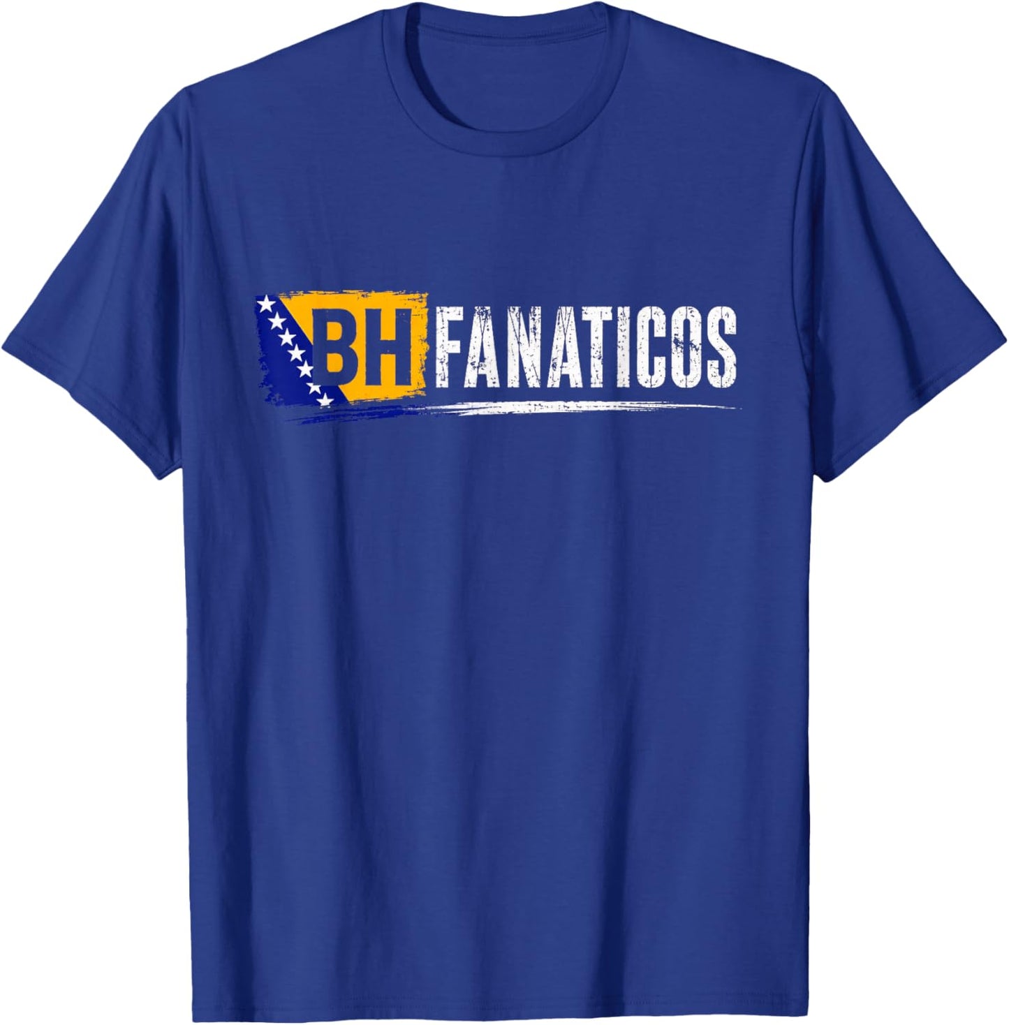 BHFANATICOS Bosnien Bosna Hercegowina Fan Culture Design T-Shirt - T-Shirt | Royal