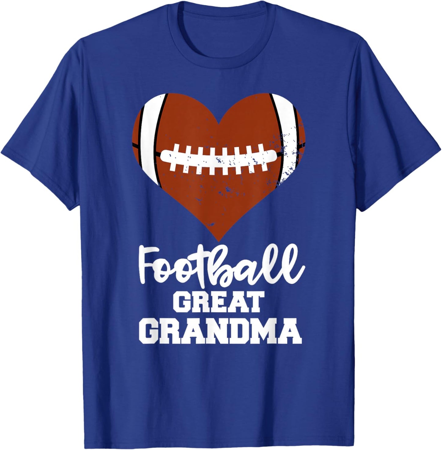 Football Great Grandma Funny Football Player Great Grandma T-Shirt - T-Shirt | Royal