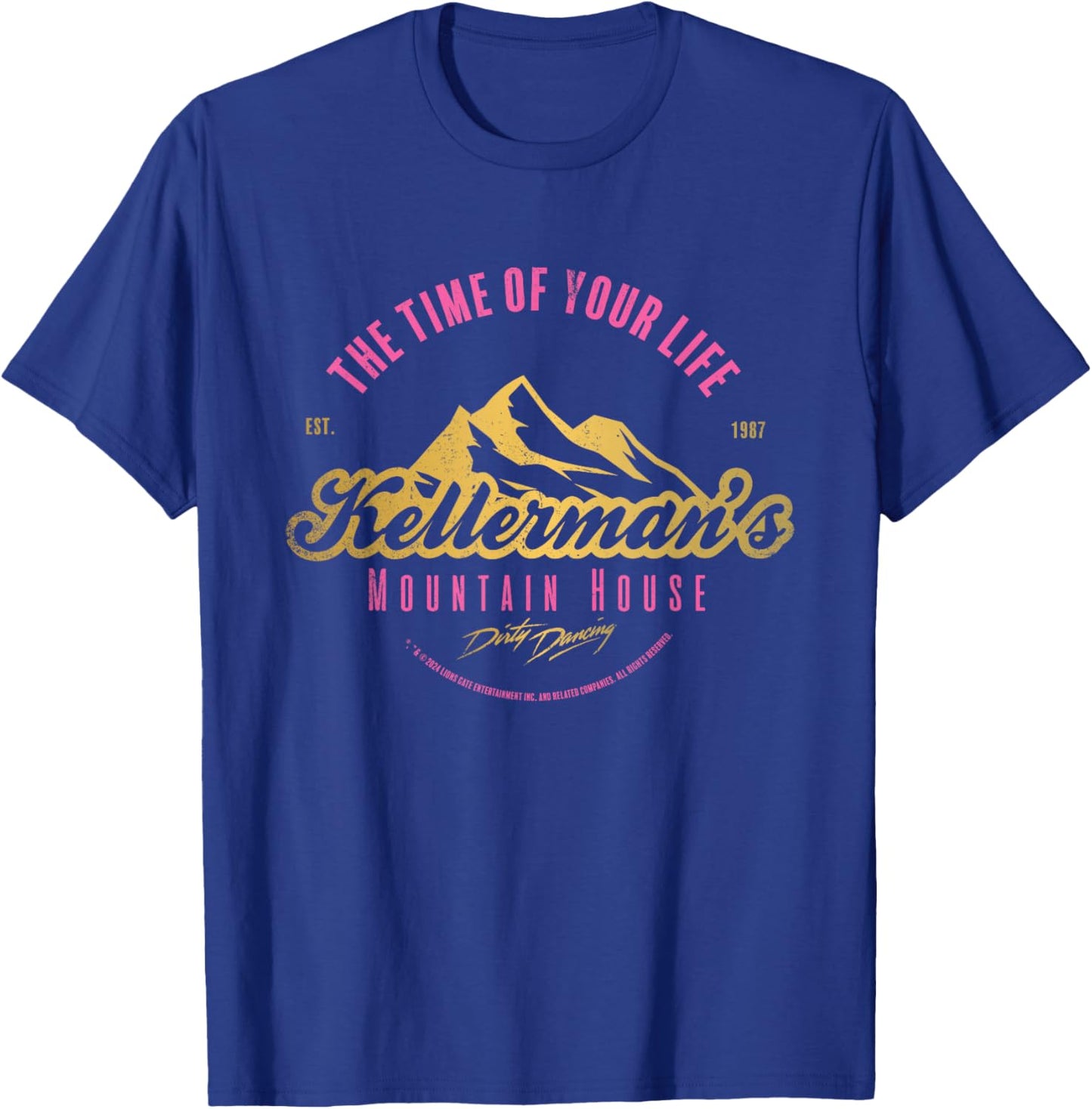 Dirty Dancing Kellermans Mountain House The Time of Your Life , black, S T-Shirt - T-Shirt | Royal