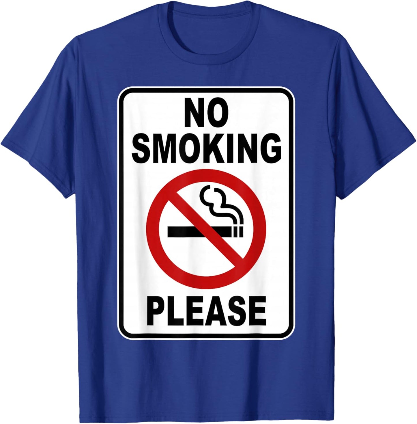 No Smoke T-Shirt - T-Shirt | Royal