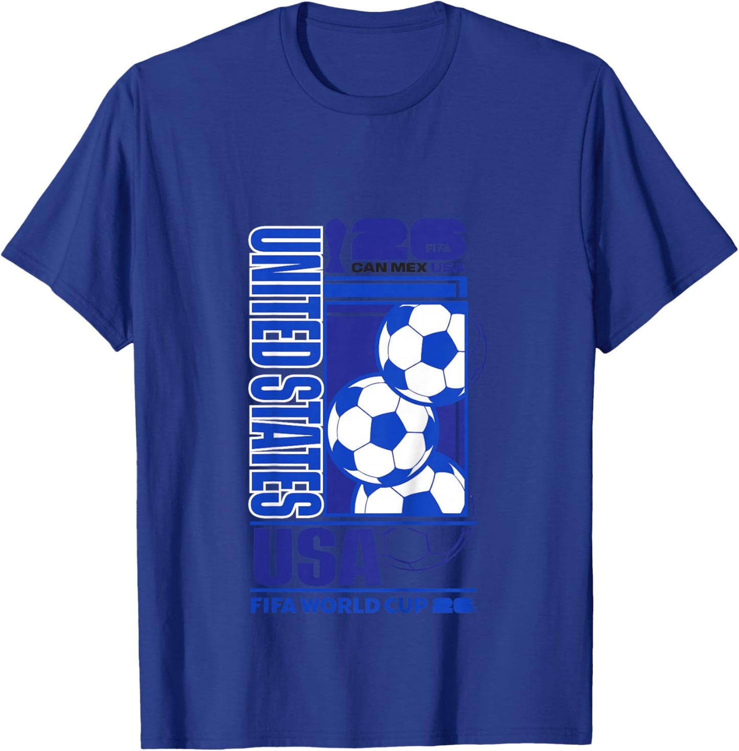 Enfant Coupe du Monde de la FIFA 26 - Football aux États-Unis T-Shirt - T-Shirt | Royal