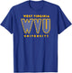 West Virginia Mountaineers Polka Dots Navy T-Shirt - T-Shirt | Royal
