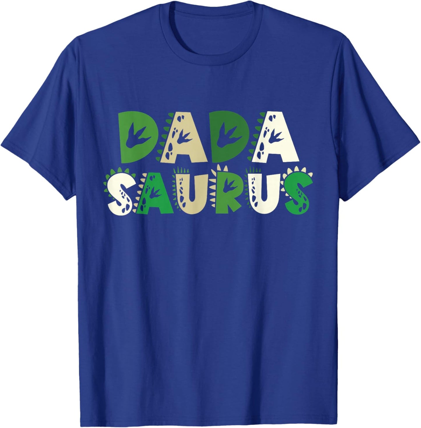 Dada Saurus Matching Family Birthday Dinosaur Men Women Kids T-Shirt - T-Shirt | Royal