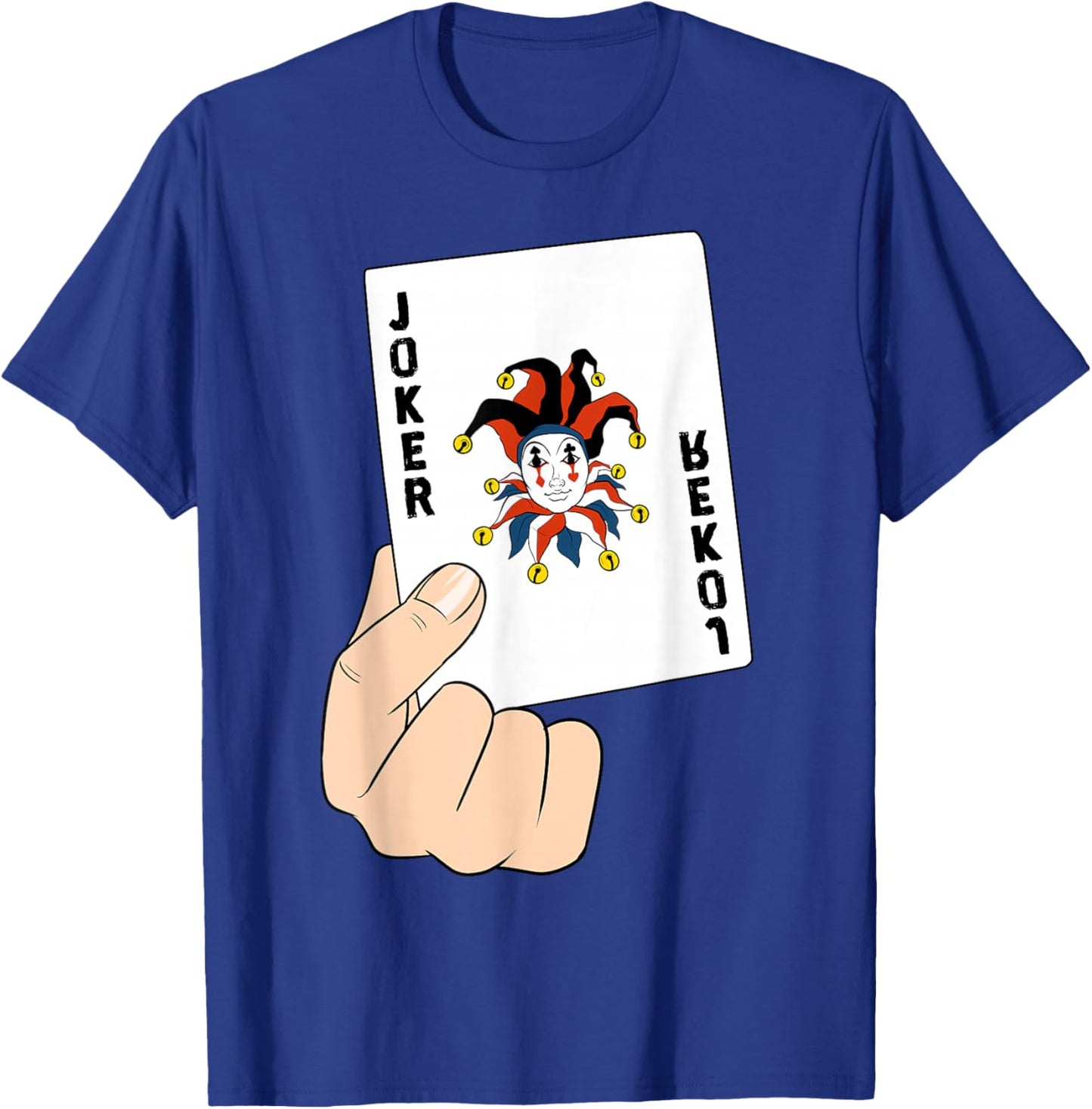 Funny Playing Cards Casino Game Joker T-Shirt - T-Shirt | Royal