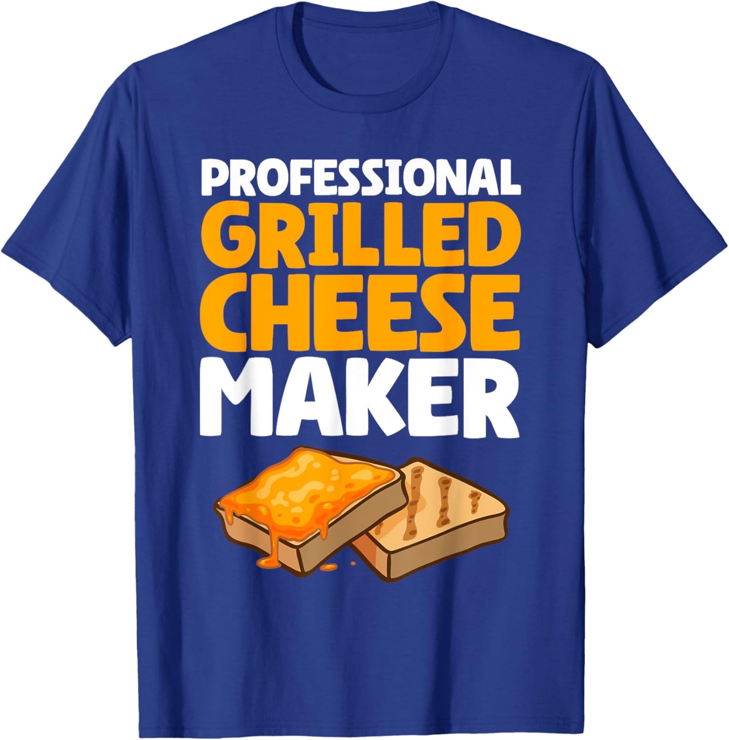 Funny Grilled Cheese Maker Art Women Grilled Cheese T-Shirt - T-Shirt | Royal