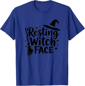 Resting Witch face Halloween T-Shirt - T-Shirt | Royal