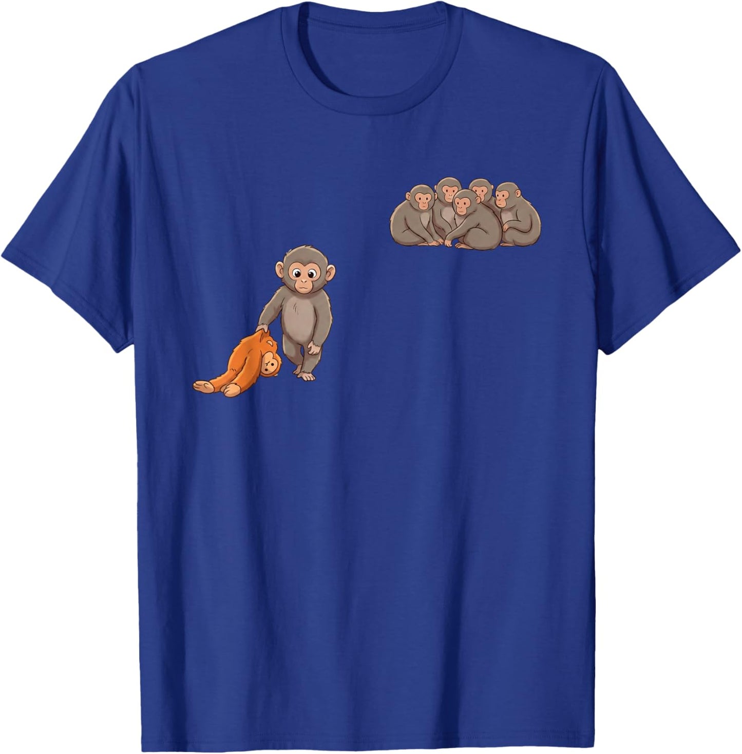 Baby Monkey Punch T-Shirt - T-Shirt | Royal