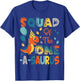 Squad Of The One-A-Saurus 2Nd Birthday Dinosaur Party T-Shirt - T-Shirt | Royal