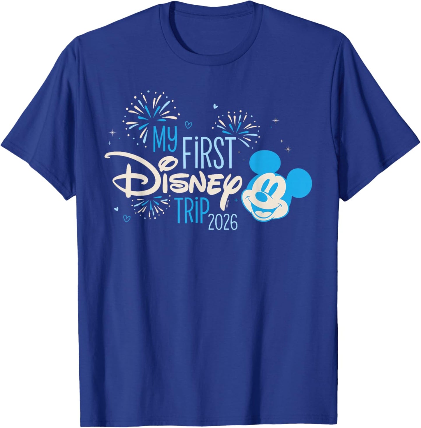 Disney Mickey Mouse "My First Disney Trip" 2026 Vacation T-Shirt - T-Shirt | Royal