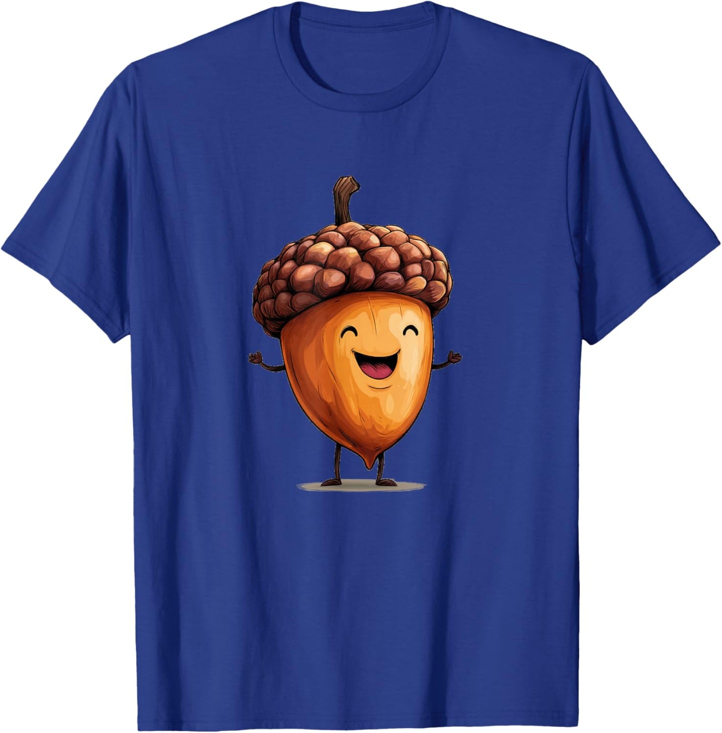 Happy Smiling Acorn Costume for Boys and Girls T-Shirt - T-Shirt | Royal