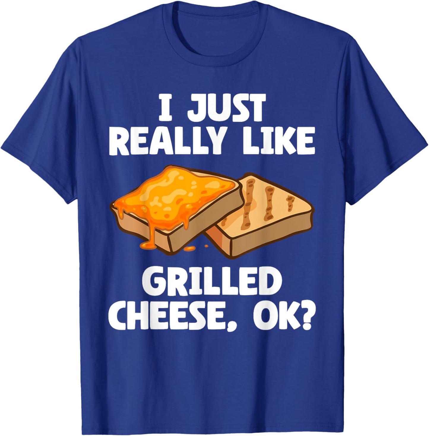 Grilled Cheese Design Women Grilled Cheese Sandwich T-Shirt - T-Shirt | Royal