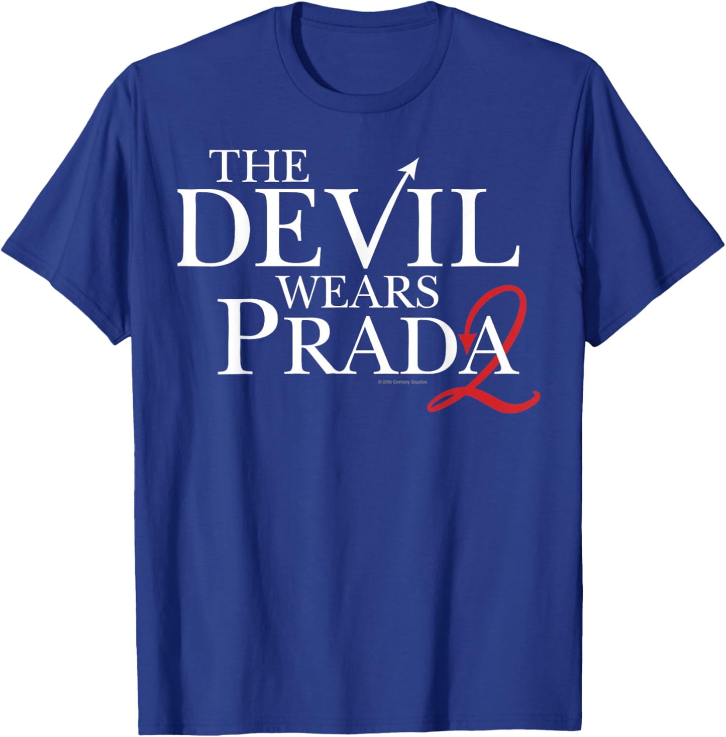 The Devil Wears Prada 2 Official Logo 2 As Red Devil's Tail T-Shirt - T-Shirt | Royal