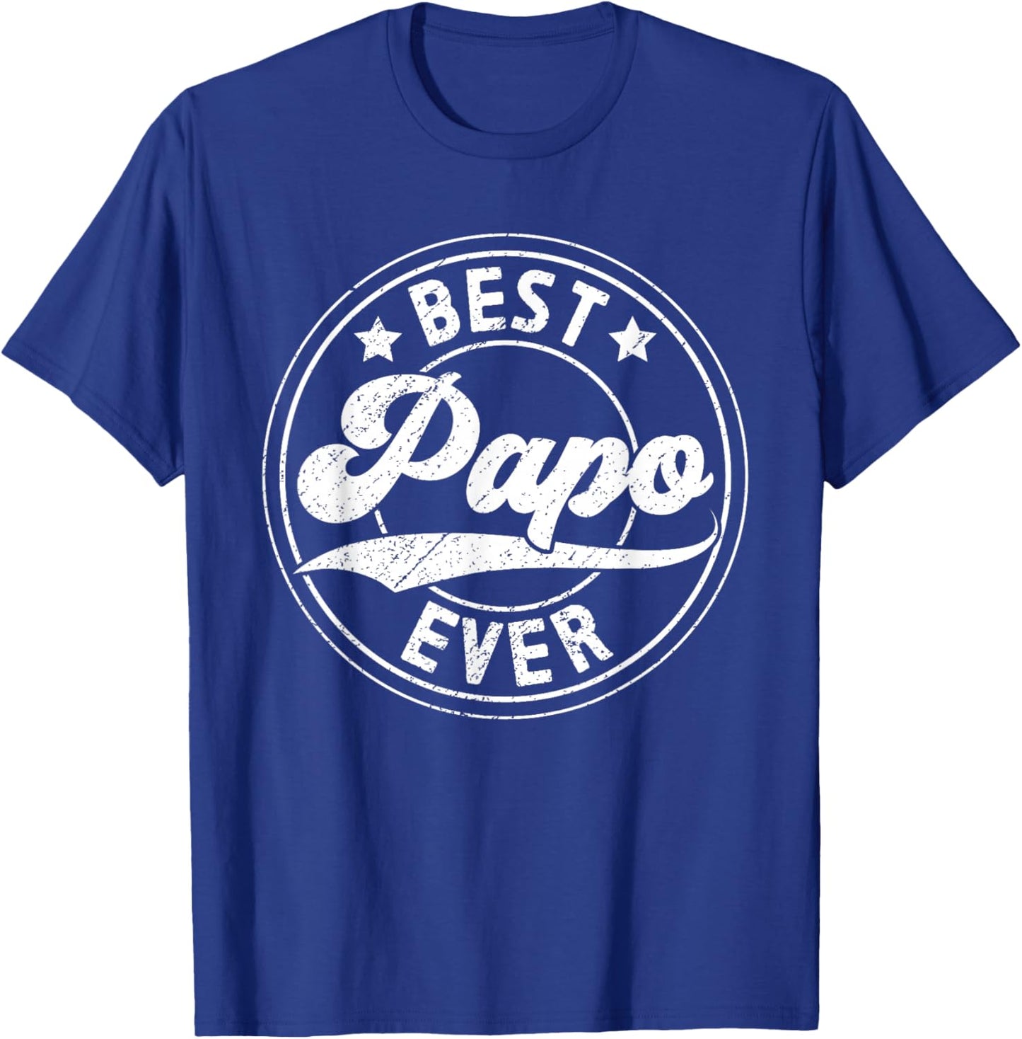 Best Papo Ever Papo Grandfather Papo Grandpa T-Shirt - T-Shirt | Royal