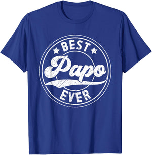 Best Papo Ever Papo Grandfather Papo Grandpa T-Shirt - T-Shirt | Royal