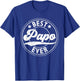 Best Papo Ever Papo Grandfather Papo Grandpa T-Shirt - T-Shirt | Royal