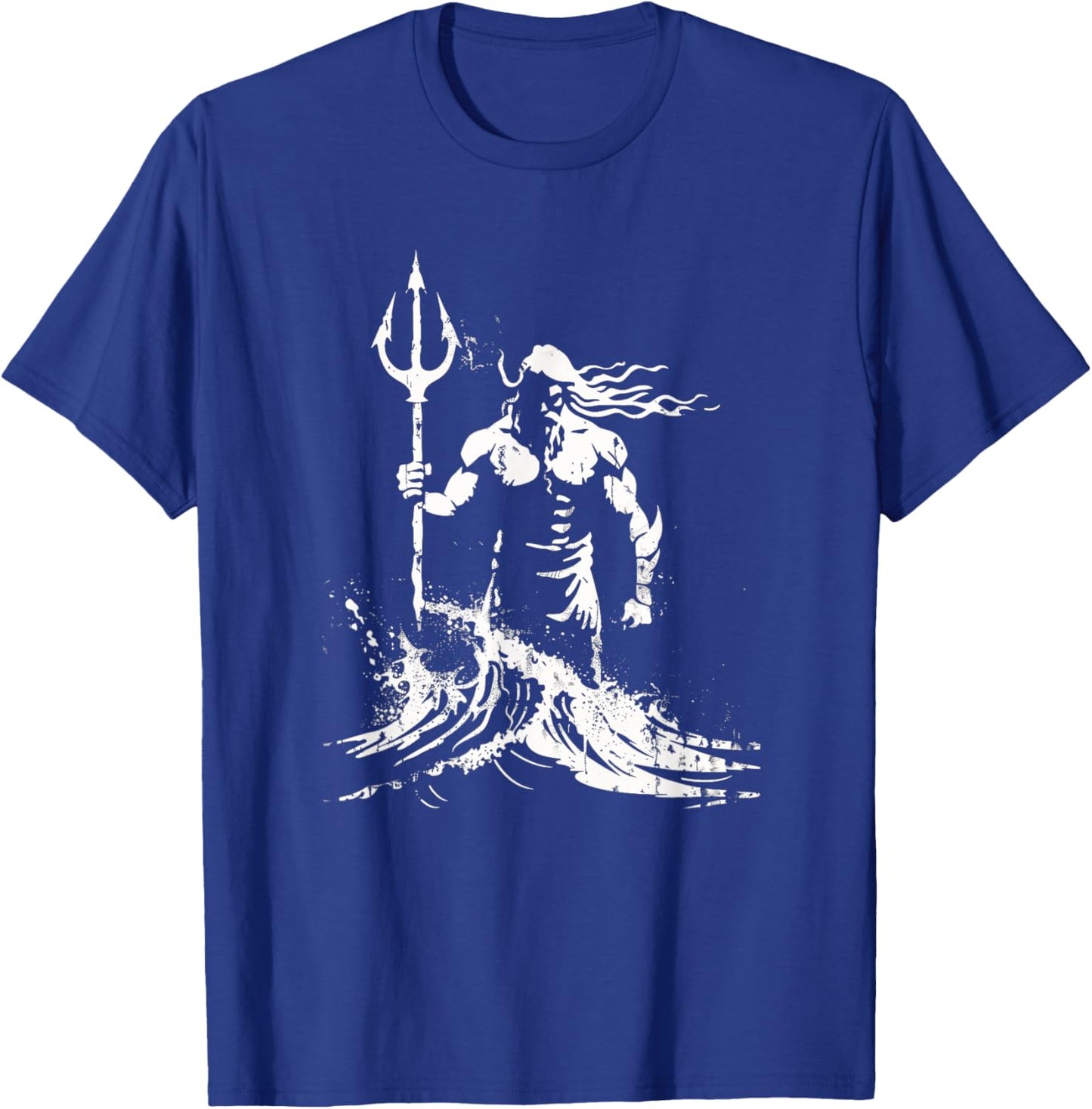 Poseidon Symbol Trident Greek God Neptune Sea god T-Shirt - T-Shirt | Royal
