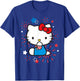 Hello Kitty 4th of July Red White and Blue Fireworks & Stars T-Shirt - T-Shirt | Royal