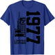 49 Years Trucker 1977 Truck Driver 49th Birthday T-Shirt - T-Shirt | Royal