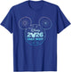 Disney Mickey Mouse Grad Night 2026 Graduation Fireworks T-Shirt - T-Shirt | Royal