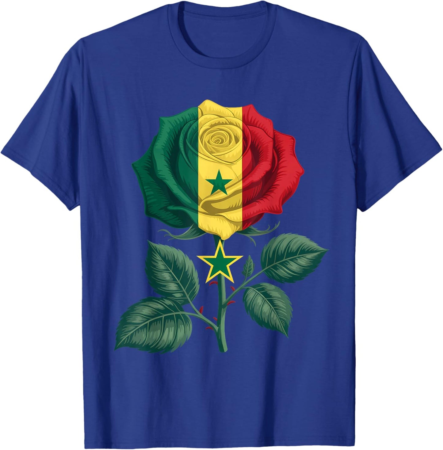 Senegal Flag Senegalese Pride T-Shirt - T-Shirt | Royal