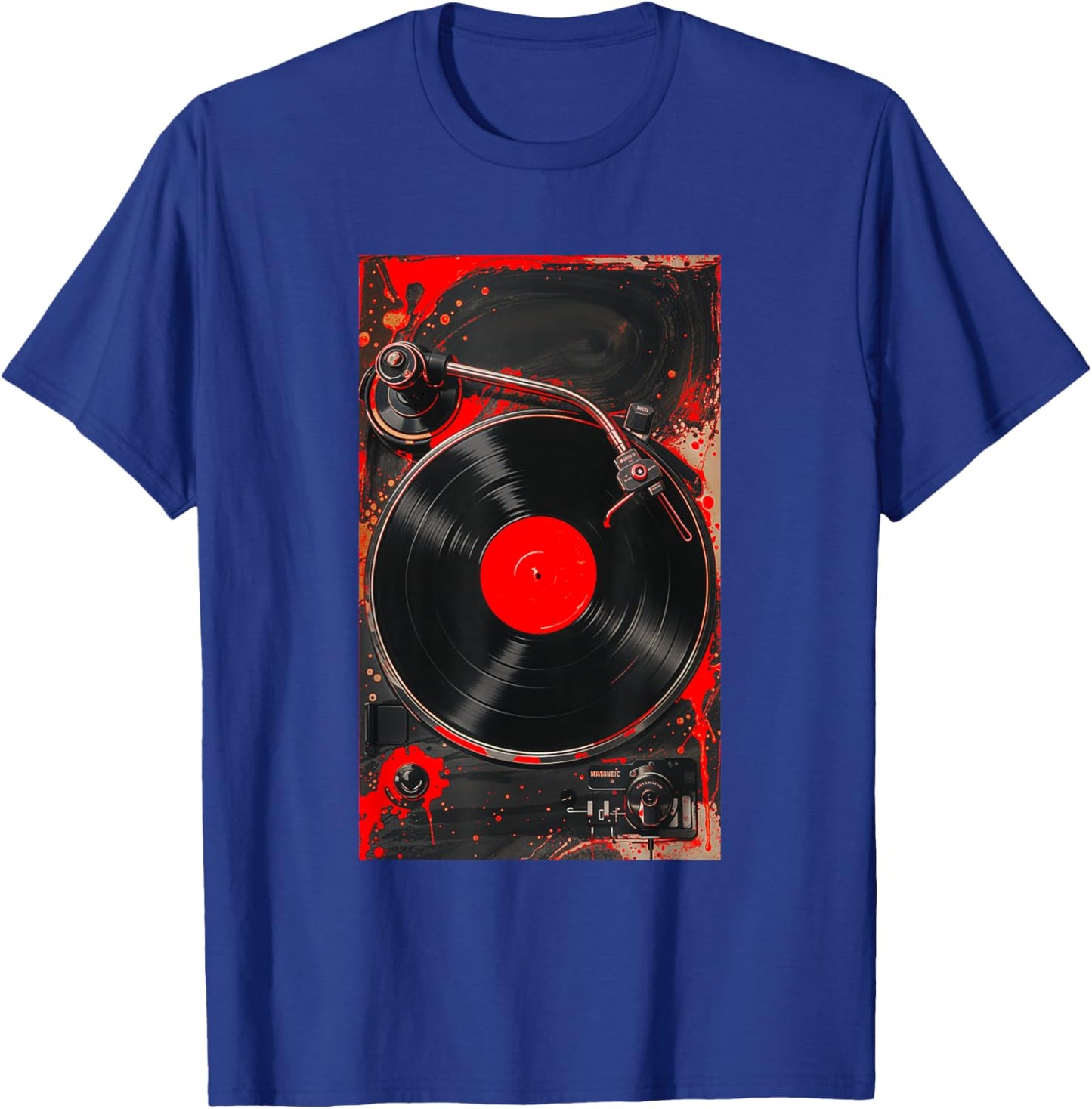 Red For The Record Red Graphic T-Shirt - T-Shirt | Royal