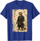 Funny Samurai Meerkat Warrior Art Japanese Style T-Shirt - T-Shirt | Royal