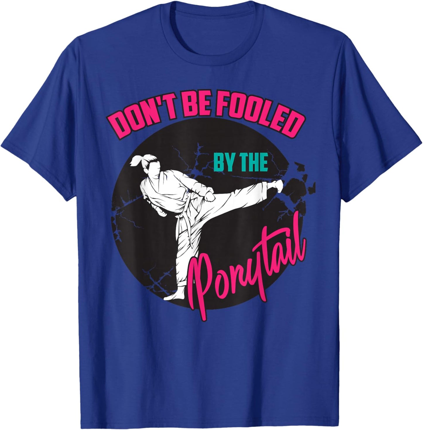 Cool Taekwondo Art Girls Karate Judo Martial Arts T-Shirt - T-Shirt | Royal