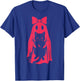 Cute Ghost Girl Holding Cat Pastel Goth Kawaii Halloween T-Shirt - T-Shirt | Royal