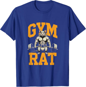 Gym Rat Meaning Gym Rat Costume Weight Lifting Gym Rat T-Shirt - T-Shirt | Royal