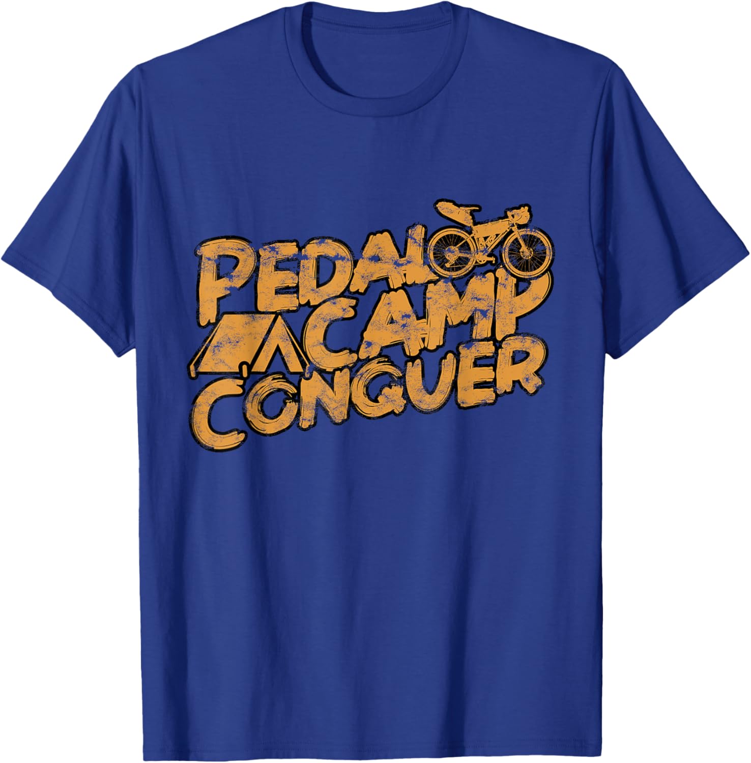 Bikepacking Bike Packing Gravel Bike Cycling Bikepacking T-Shirt - T-Shirt | Royal