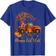 Happy Fall Y'all Gnomes Autumn Thanksgiving Men Women Kids T-Shirt - T-Shirt | Royal