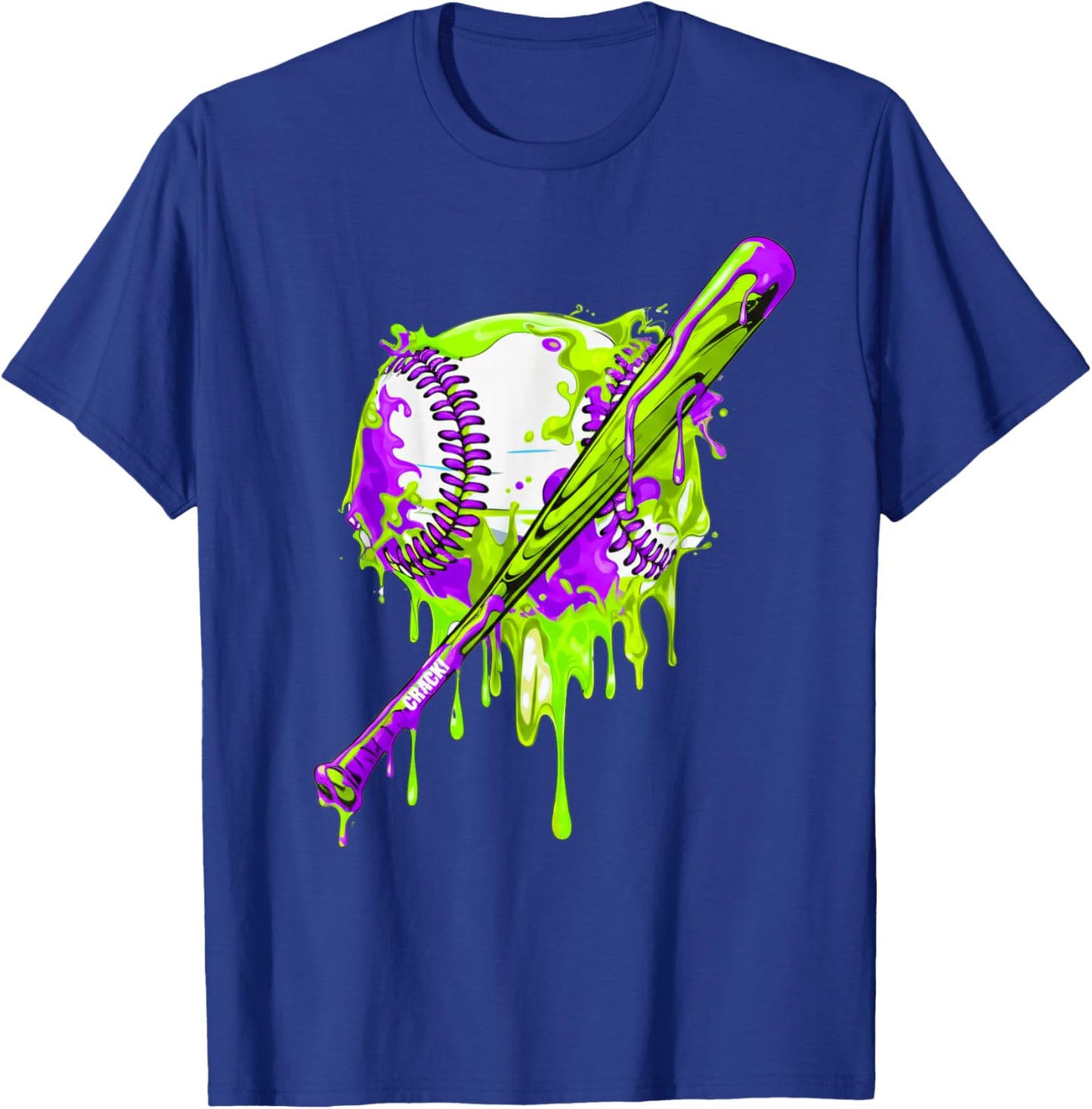 Baseball Respect The Drip Boys Baseball T-Shirt - T-Shirt | Royal