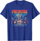 Predator Soon The Hunt Will Begin Big Chest Retro Poster T-Shirt - T-Shirt | Royal