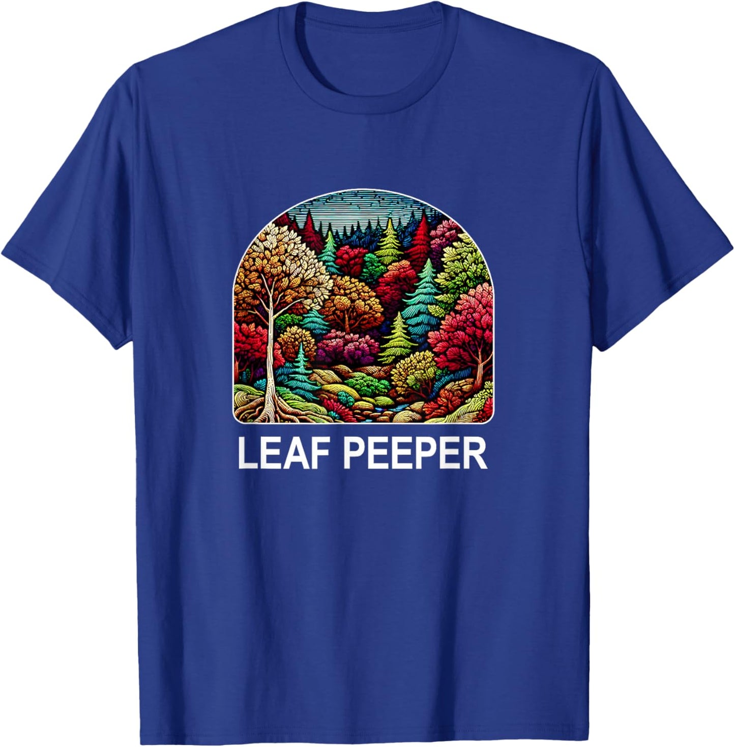 Leaf Peeper T-Shirt - T-Shirt | Royal