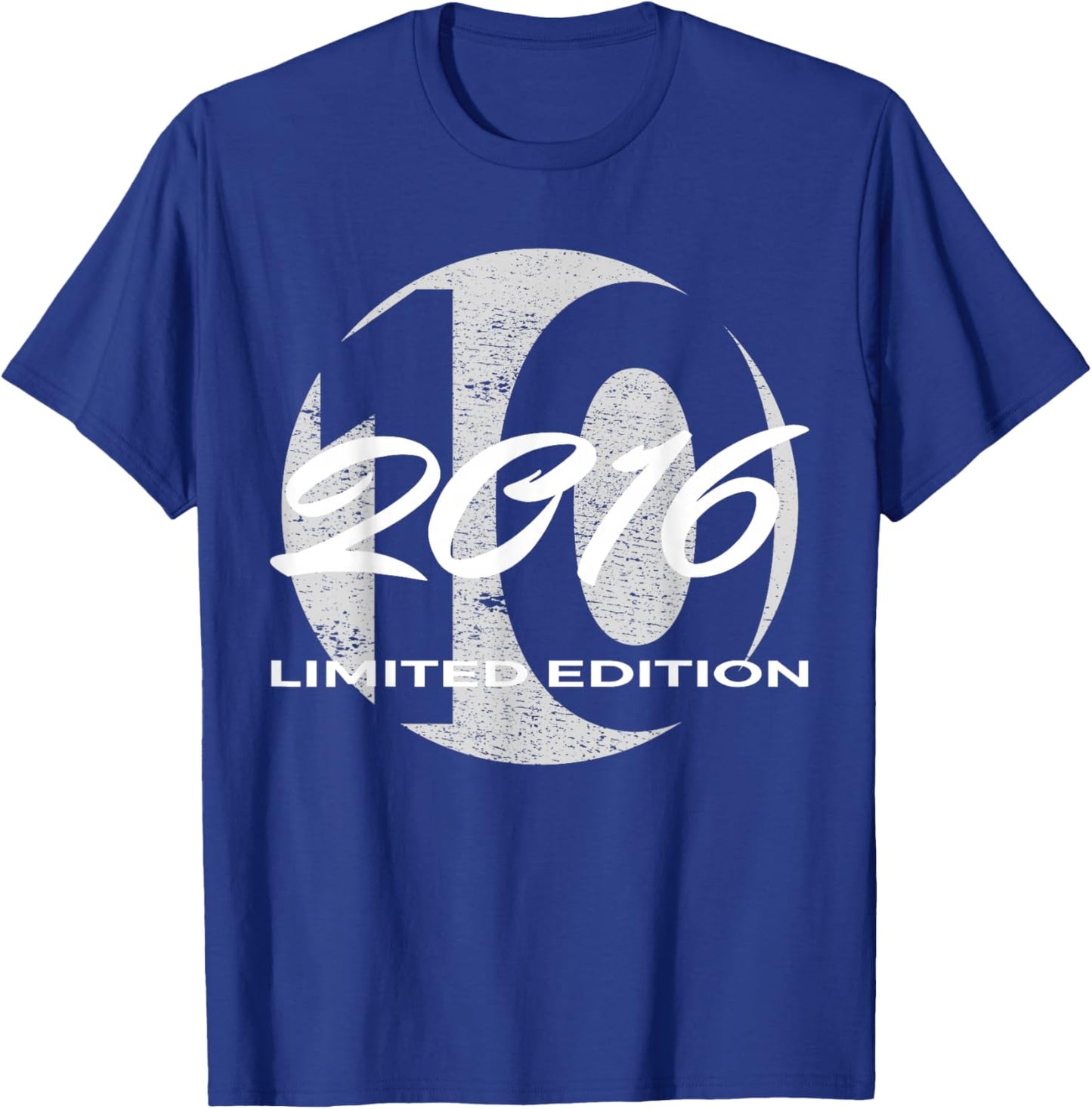 10th Birthday Girl Boy 10 Years 2016 Funny Gift T-Shirt - T-Shirt | Royal