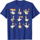 Subtle Silly Goose Rainbow Flag LGBTQ Pride Month Graphic T-Shirt - T-Shirt | Royal