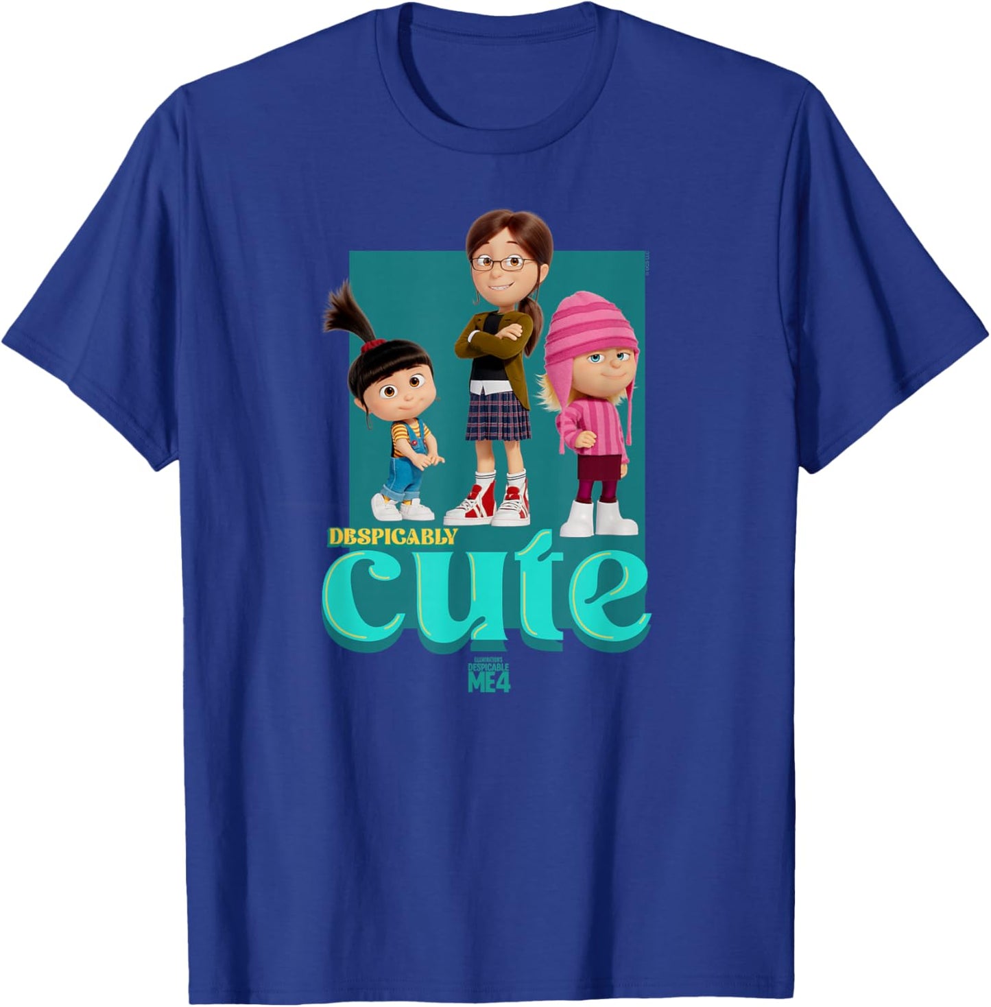 Minions Despicable Me 4 Despicably Cute T-Shirt - T-Shirt | Royal