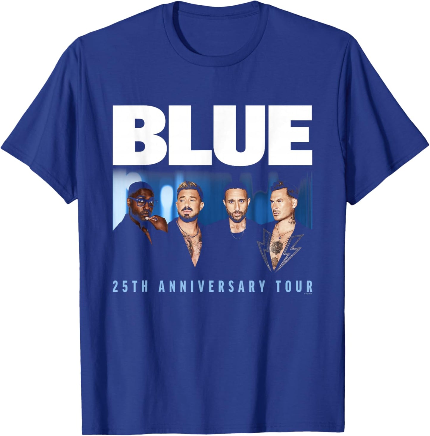 Blue Photo Admat Photo T-Shirt - T-Shirt | Royal