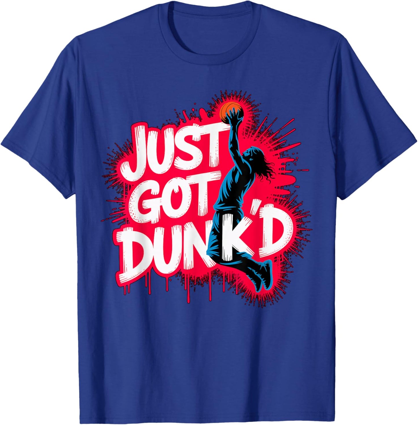 Baptized Jesus Just Got Dunked Baptism T-Shirt - T-Shirt | Royal