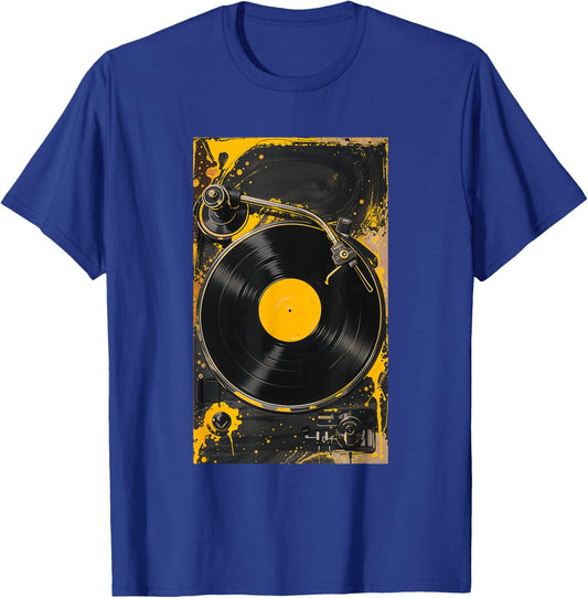 University Varsity-Gold For The Record Varsity-Gold T-Shirt - T-Shirt | Royal