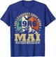 Les Légendes sont Nées en Mai 1986 Anniversaire 40 Ans T-Shirt - T-Shirt | Royal