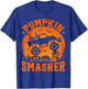 Pumpkin Smasher Halloween Kids Monster Truck Halloween Boy T-Shirt - T-Shirt | Royal